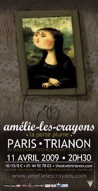 Dernière représentation d'Amélie-les-Crayons le 11 avril 2009