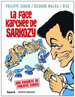  "La face karchée de Sarkozy"