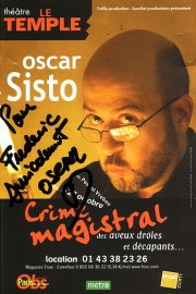Bravissimo maestro Oscar Sisto