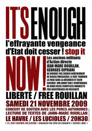 Liberté pour Jean-Marc Rouillan et Georges Cipriani