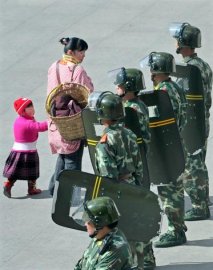 Pékin prêt à réagir aux manifestations tibétaines