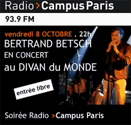 Bertrand Betsch s'assoit sur le divan du Monde !!!
