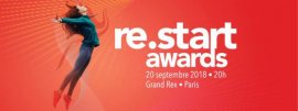 1ère cérémonie des Re.Start Awards le 20 septembre 2018 au Grand Rex