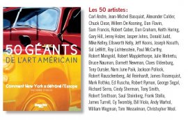 50 GEANTS DE L'ART AMERICAIN