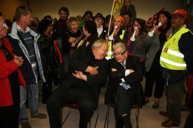 Au Havre, les grévistes sèment la zizanie dans un meeting UMP