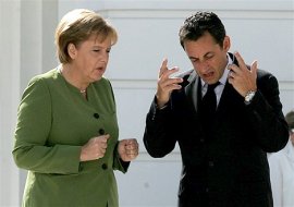 Merkel et Sarkozy à Quitte ou double