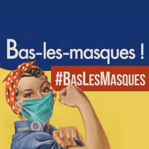 Le Collectif "Bas les masques" se bat contre le bénévolat dans la production des masques alternatifs