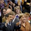 Européennes : Angela Merkel devant Nicolas Sarkozy Européennes : Angela Merkel devant Nicolas Sarkozy