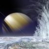Des traces d'eau de mer sur la lune de Saturne