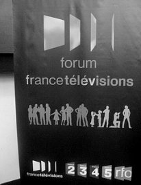 En direct du Forum de France Télévisions à Issy-les-Moulineaux