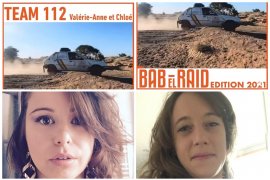 Deux Ardennaises de Haybes au Bab-el-Raid 2021