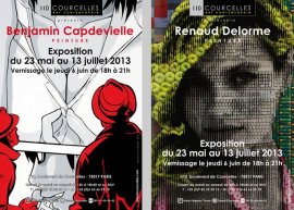  Benjamin Capdevielle et Renaud Delorme exposent leur art...