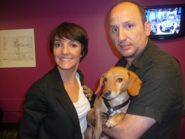Serge Scotto et son chien Saucisse invités de Cauet sur TF1 !
