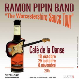 Ramon Pipin Band par trois fois au Café de la Danse, ça se fête !