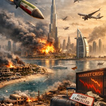 Dubaï, première grande victime collatérale de la guerre en Iran