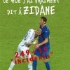 Materazzi va répondre à Zidane dans un livre " Ce que j'ai vraiment dit à Zidane" (Rocher)