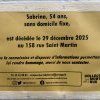 Sabrina, 54 ans, sdf pas oubliée, grâce au Collectif "Les morts dans la rue"