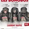 "Les Bonobos" ou comment les singeries de Laurent Baffie s'avèrent être de l'audacieux théâtre comique.