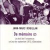 La bonne mémoire de Jann-Marc Rouillan