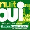 25 mai : La Nuit du "Oui" des Verts