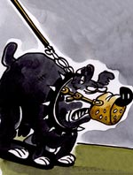 Sarko veut éliminer les chiens dangereux.