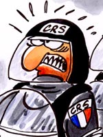 CPE : Etudiants contre forces de l'ordre "exemplaires"