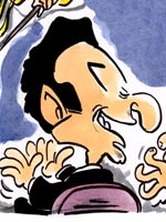 Johnny à l'université de l'UMP