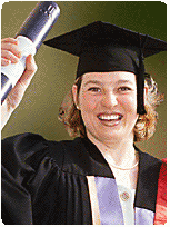 Mon écharpe et mon diplôme