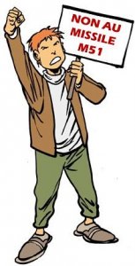 Non au missile M51, désarmement !