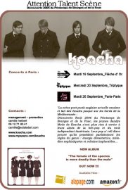 Koacha en Concert cette semaine