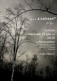 ANABASE en concert le 15 JUIN