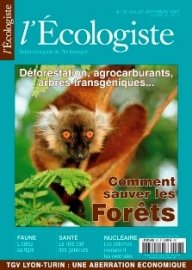 L'Ecologiste n°23. en kiosque ou sur commande 