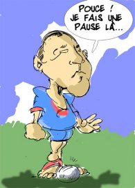 Zinedine Zidane tellement sympathique qu'on pourrait en faire une chanson !