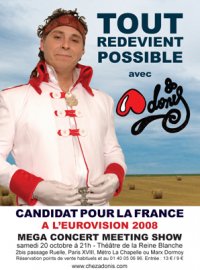 Adonis à la Reine Blanche, le 20 octobre 2007 !!