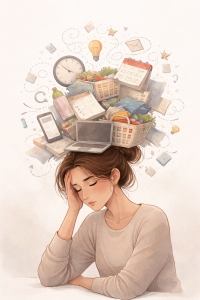 La charge mentale, ce poids invisible qui est devenu le mot-clé de notre époque