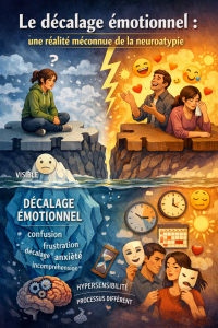 Le décalage émotionnel : une réalité méconnue de la neuroatypie.