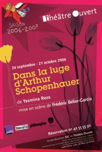 Théâtre : Dans la luge de Schopenhauer de Yasmina Reza