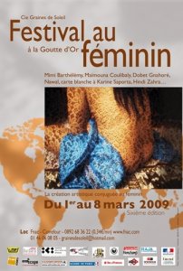 LE FESTIVAL AU FÉMININ 2009 OU L'ODE A LA PAIX