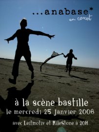 Anabase en concert le 25 janvier 2006 à La scène Bastille