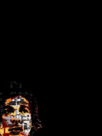 L'artiste contemporain Christian Fafet réalise un portrait de Vignale