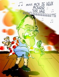 Richard Virenque annonce sa retraite à l'Olympia