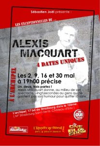 Alexis Macquart et 4 exceptionnelles à l'Archipel