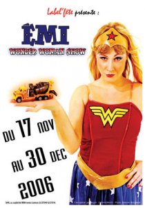 EMI(LIE WAWERLA) fait son WONDER WOMAN SHOW