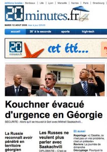 Un Journaliste en Grève raconte la Guerre des Chefs à <i>20 minutes</i>