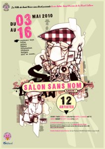 Le Salon sans nom à Saint-Brice, un salon consacré au street art