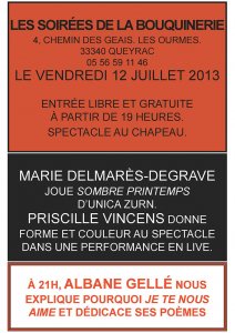 Trois femmes expressives délivrent leurs arts à la Bouquinerie 