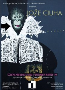 JOŽE CIUHA s'expose à la Galerie Talmart