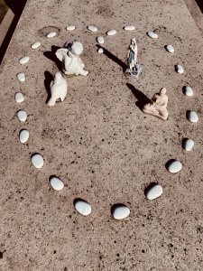 Des petits cailloux blancs jusqu'à la mère.