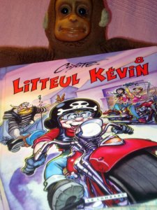 « Litteul Kevin 8 » le biker gaulois petit format en couleur ! 