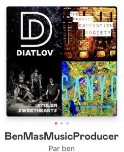 Ben mas music producer des projets aboutis une playlist réussie